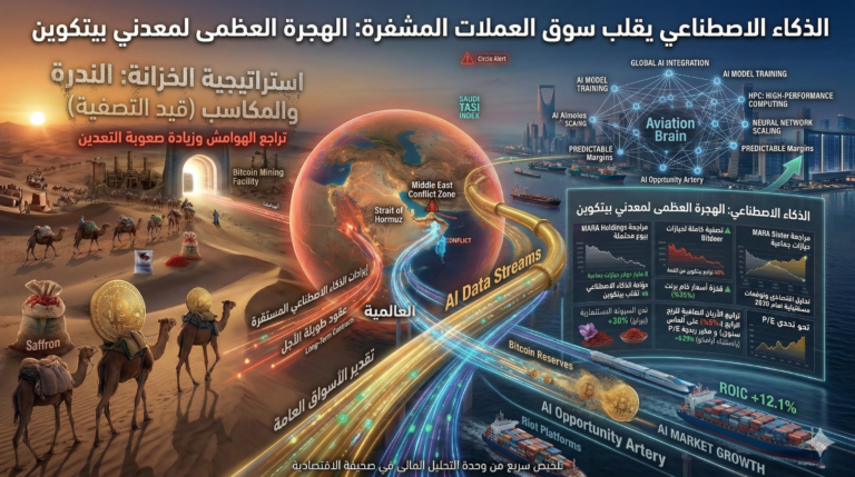 الذكاء الاصطناعي يبتلع التعدين: لماذا تتخلى حيتان "بيتكوين" عن عقيدتها الراسخة؟