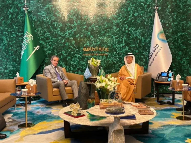 وزير الطاقة السعودي والمدير العام للوكالة الدولية للطاقة الذرية