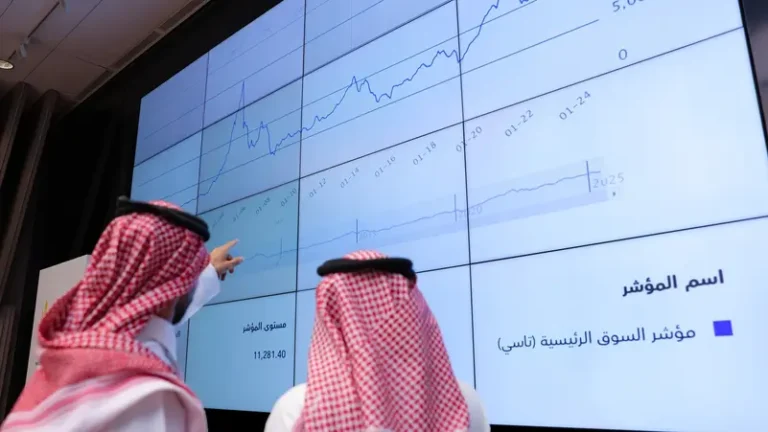 مشتريات الخليجيين والمؤسسات في الأسهم السعودية تتجاوز 138 مليون دولار خلال أسبوع الأسهم السعودية